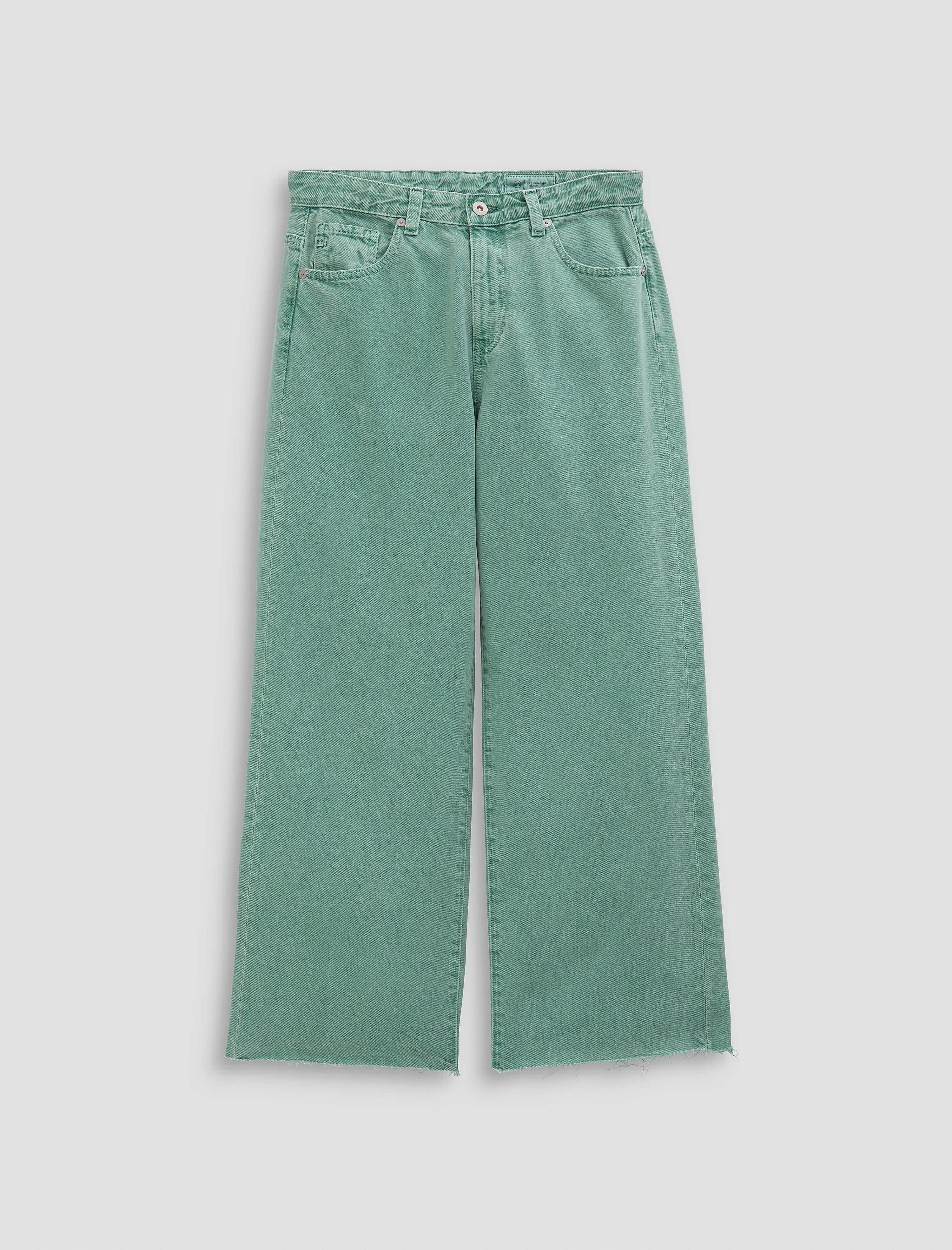 Saige Wide Leg Crop Jean - 1