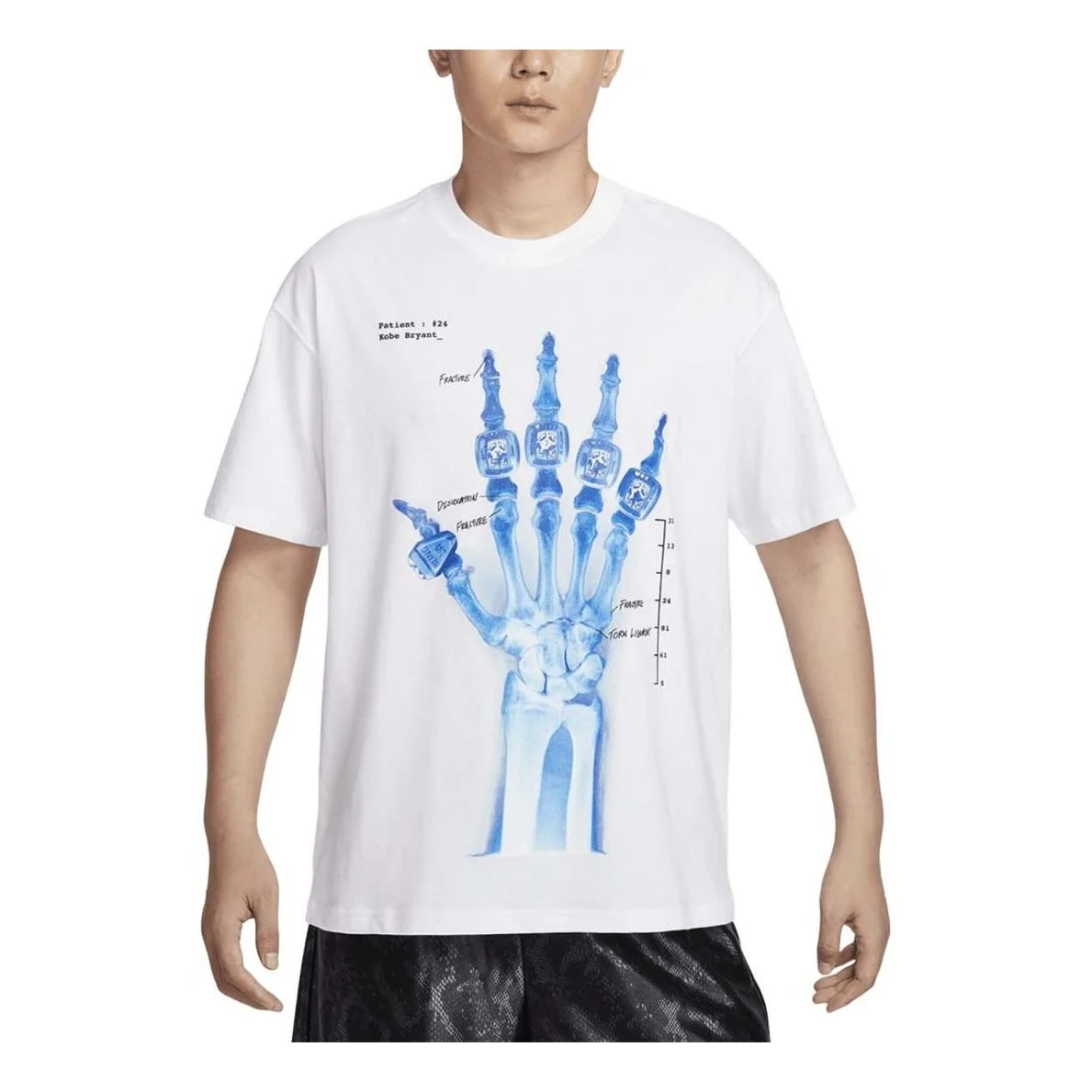 Nike Kobe Bryant Broken Not Beaten T-shirt White - 1