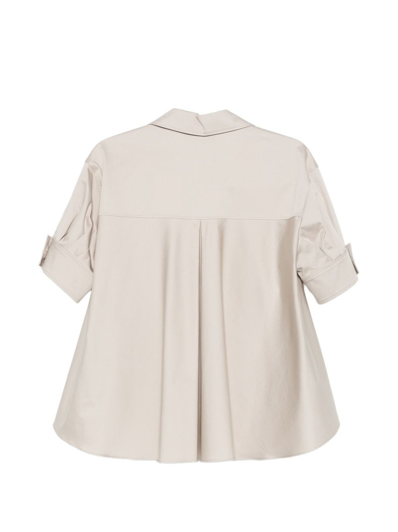 AGNONA pleated blouse outlook