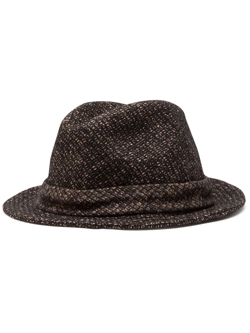 tweed fedora hat - 1