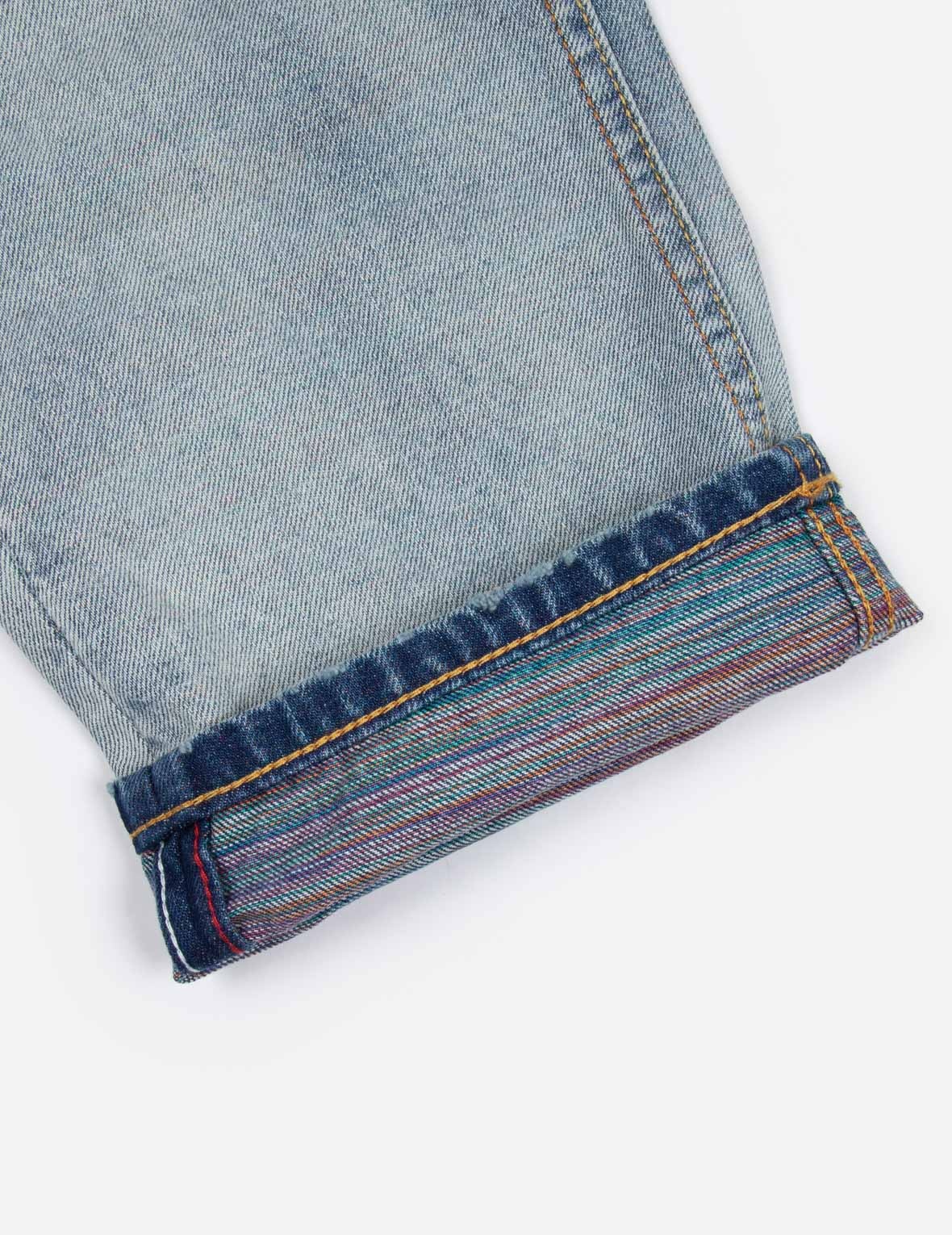 Distressed Seagull Pocket Slim Fit Jeans #2010 - 10