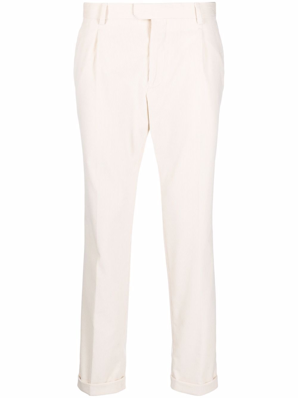 corduroy slim-fit trousers - 1