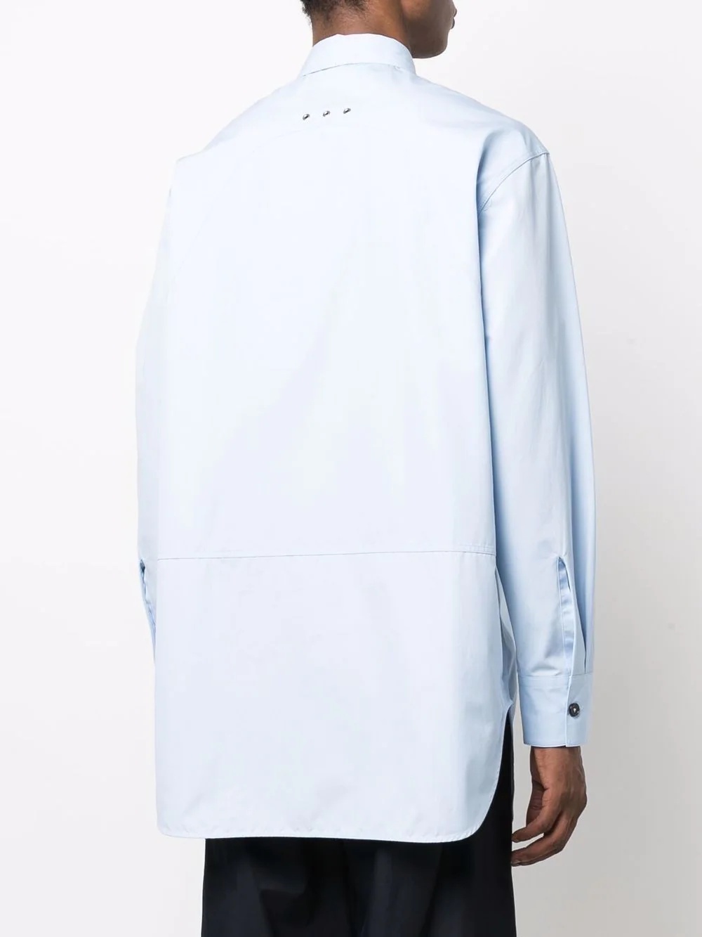 oversized cotton shirt - 4