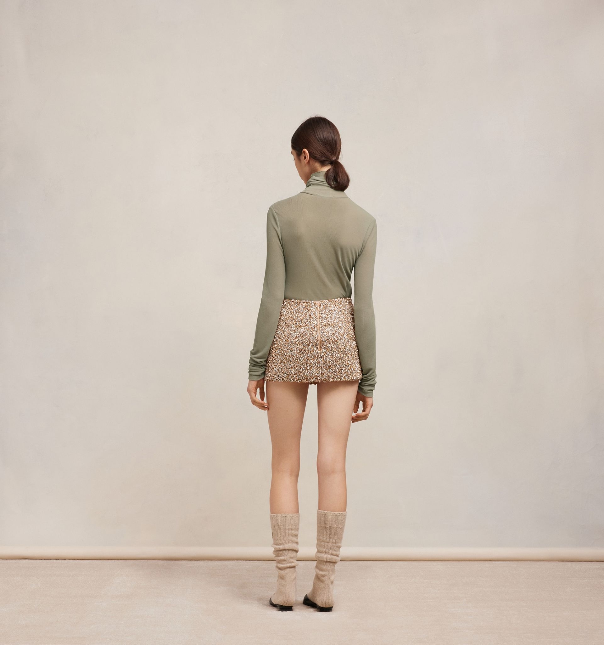 Turtleneck T-shirt - 5