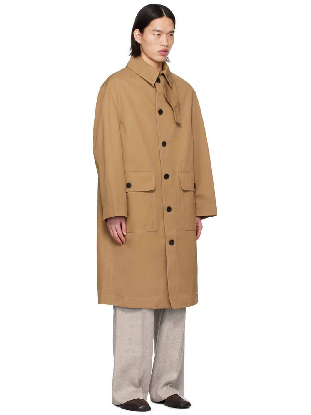 Tan Cedric Coat - 2
