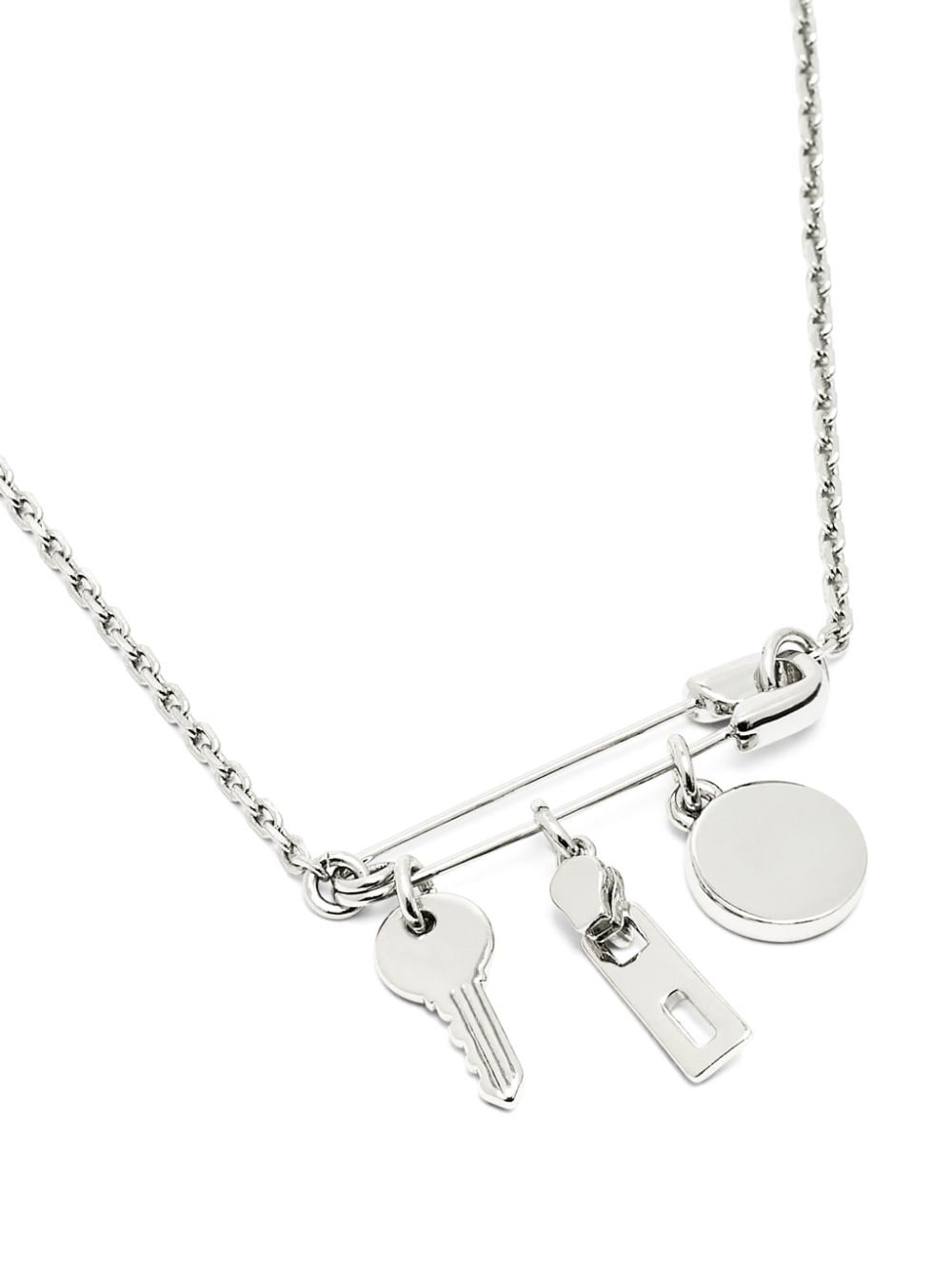 button-charm necklace - 2