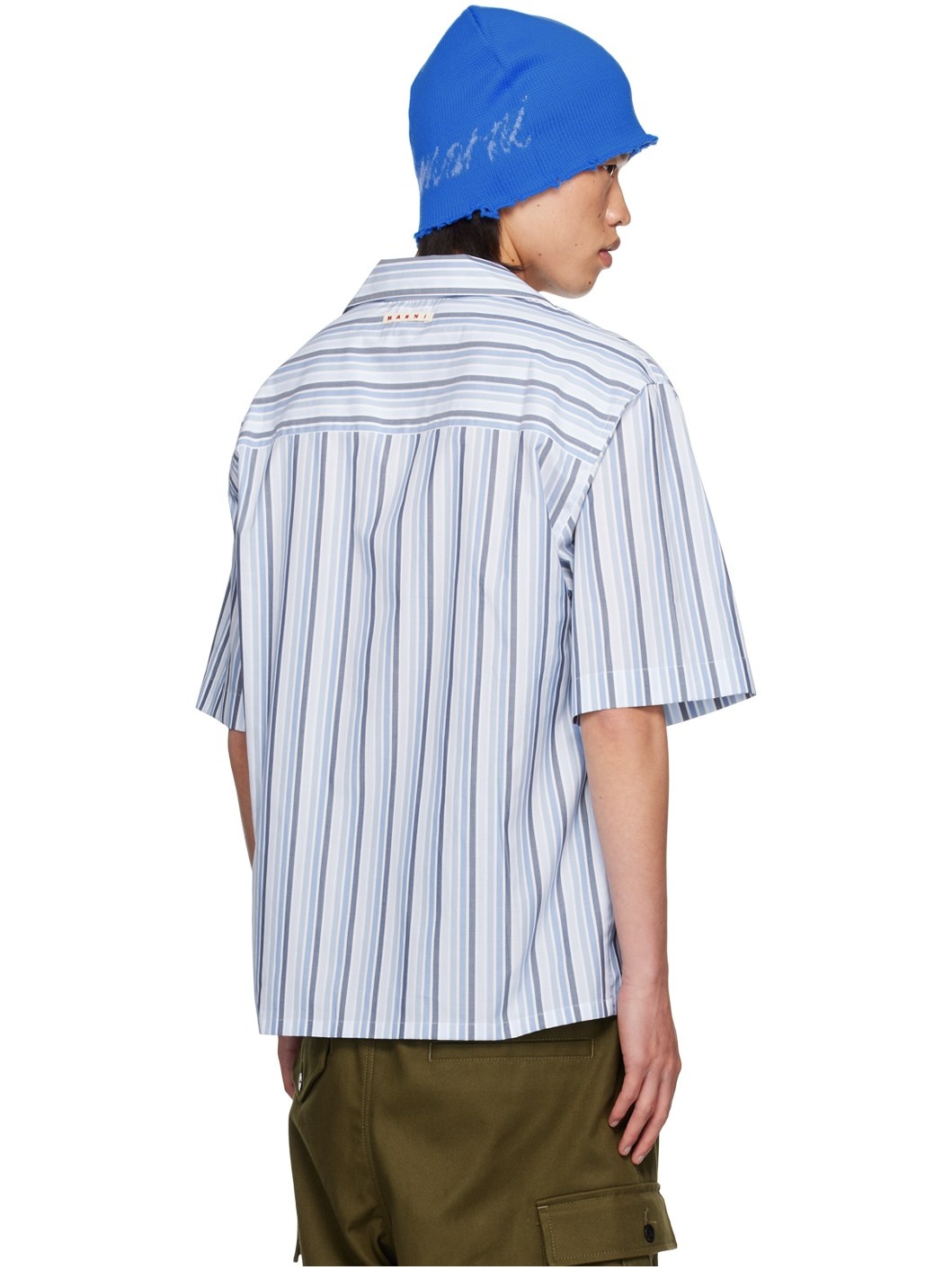 Blue Striped Shirt - 3