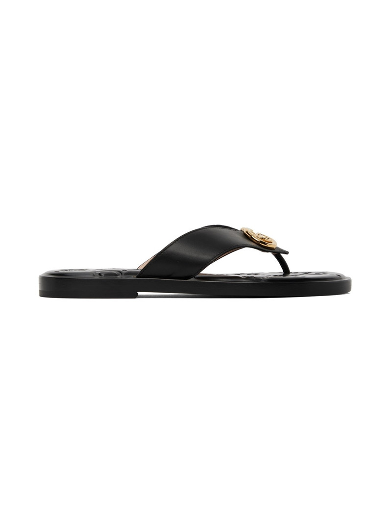 Interlocking G thong-style sandals - 1