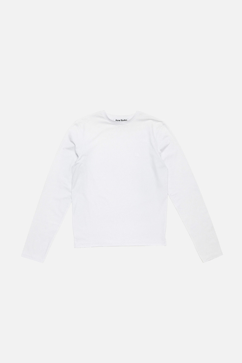 Acne Studios Face logo t-shirt - Optic White outlook