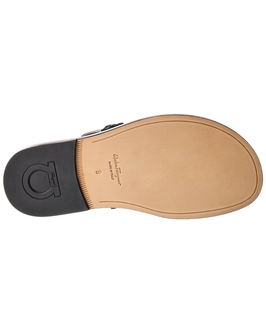 Ferragamo Giotto Leather Sandal - 4