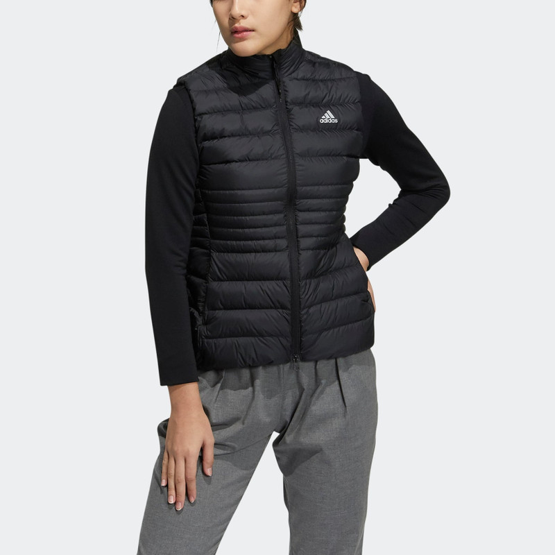 adidas (WMNS) adidas Core Down Vest 'Black' GT3317 outlook