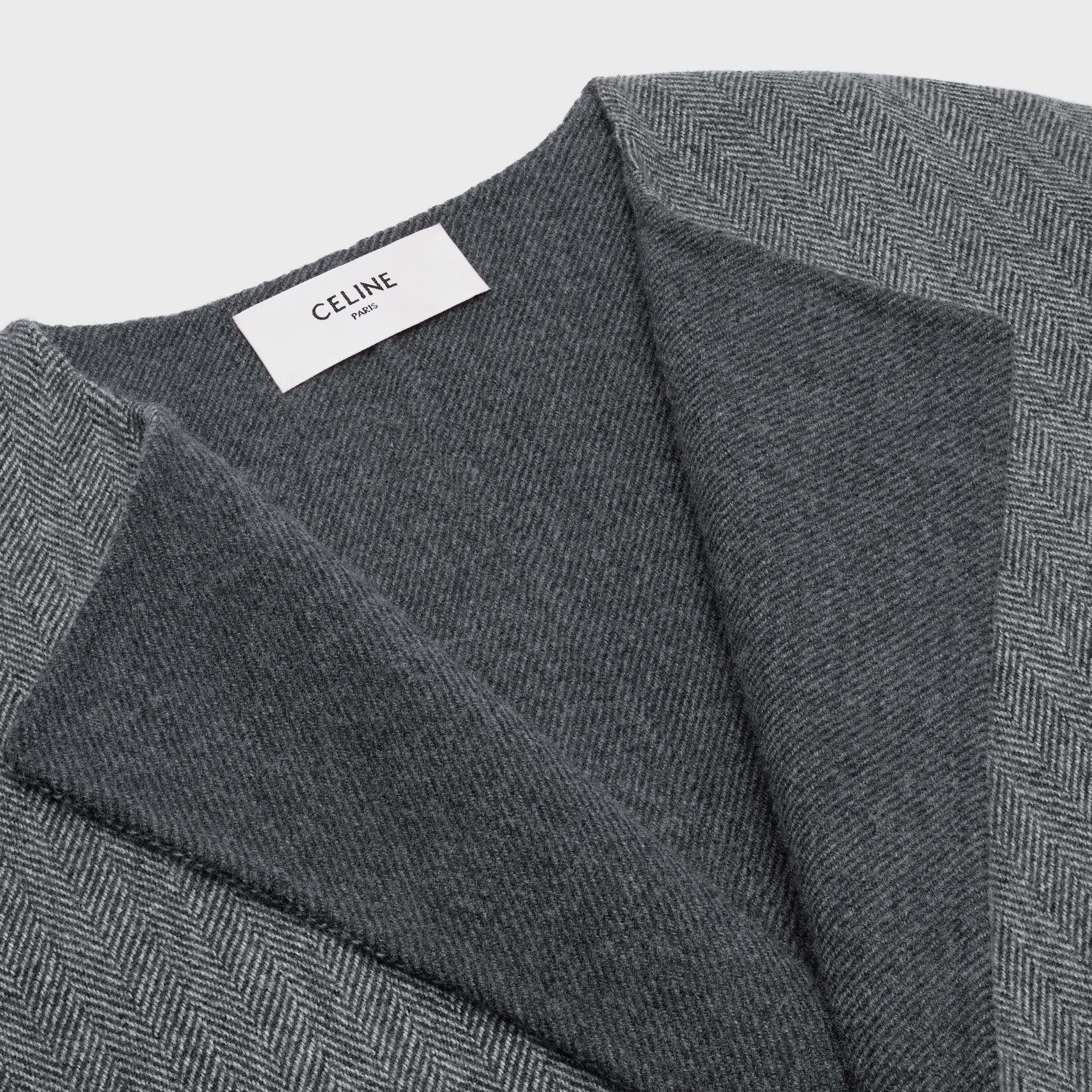 PURE COLLAR COAT IN DOUBLE-SIDED CASHMERE - 4
