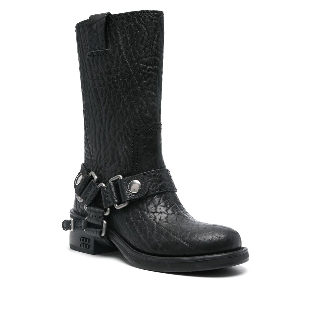 Miu Miu Black Boots Women - 2