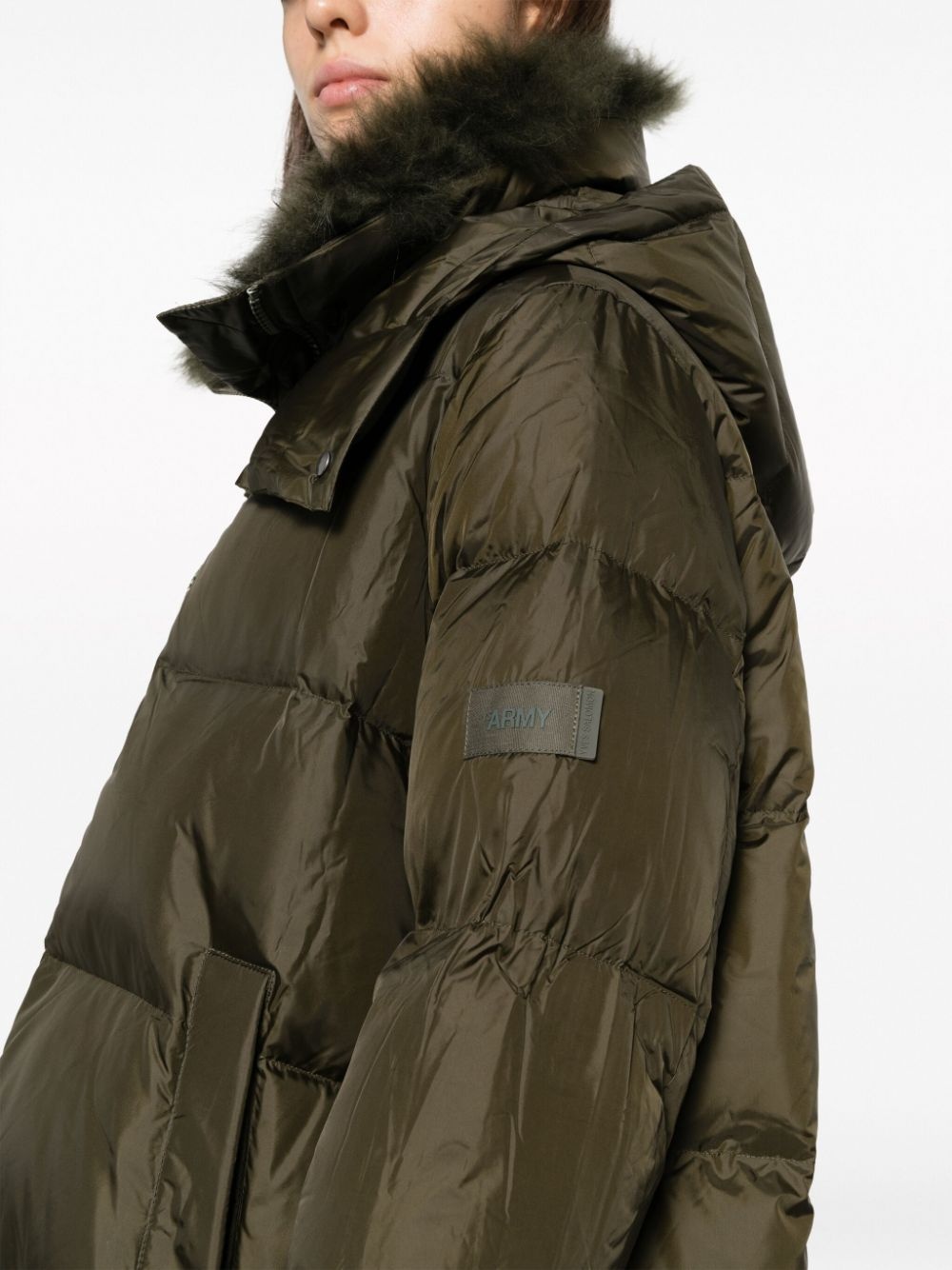 hooded padded coat - 5
