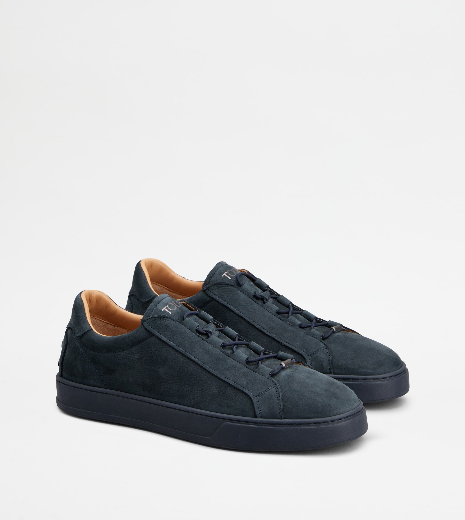 SNEAKERS IN NUBUCK - BLUE - 2