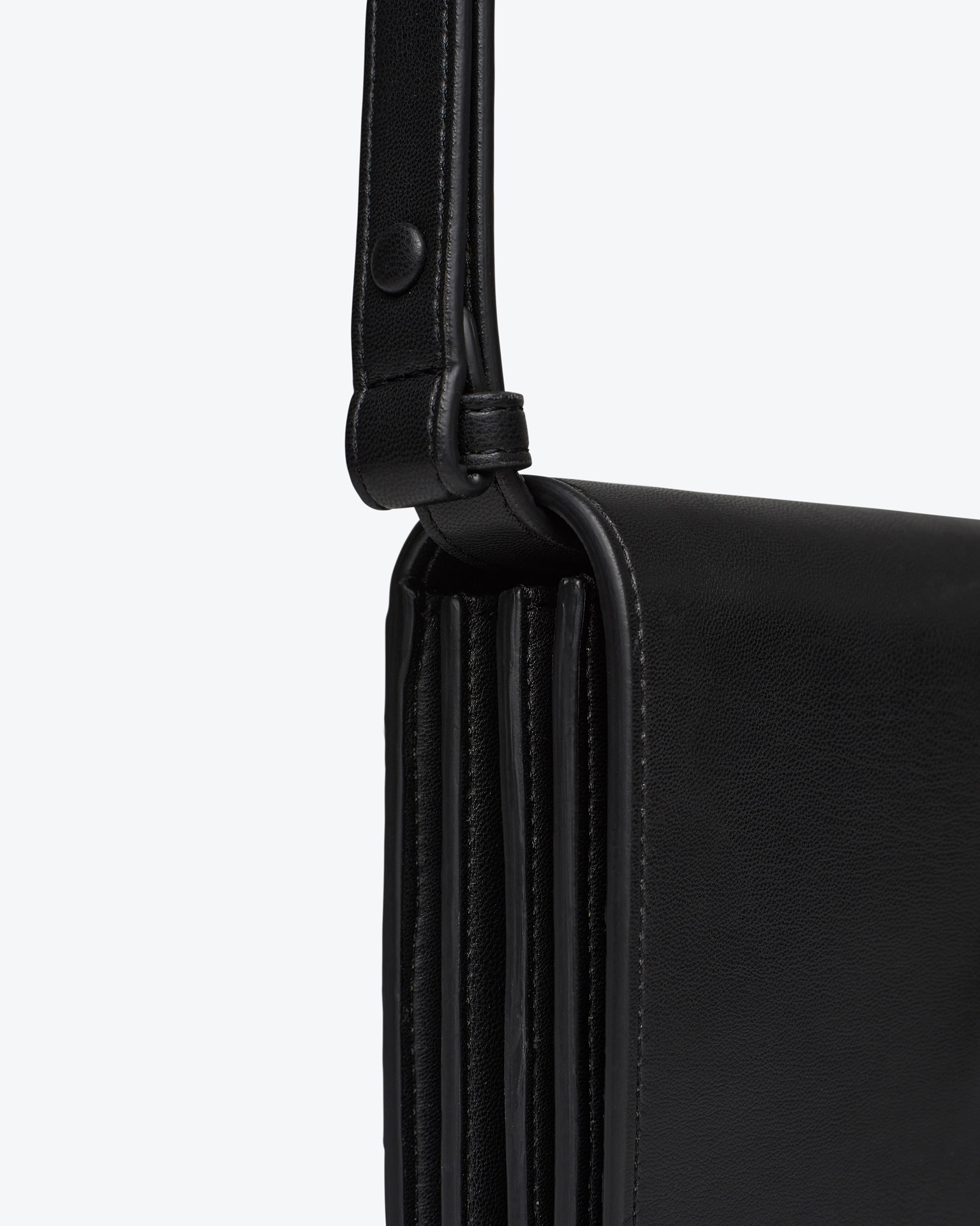 THE CONCERTINA LARGE - Alt-nappa shoulder bag - Black - 5