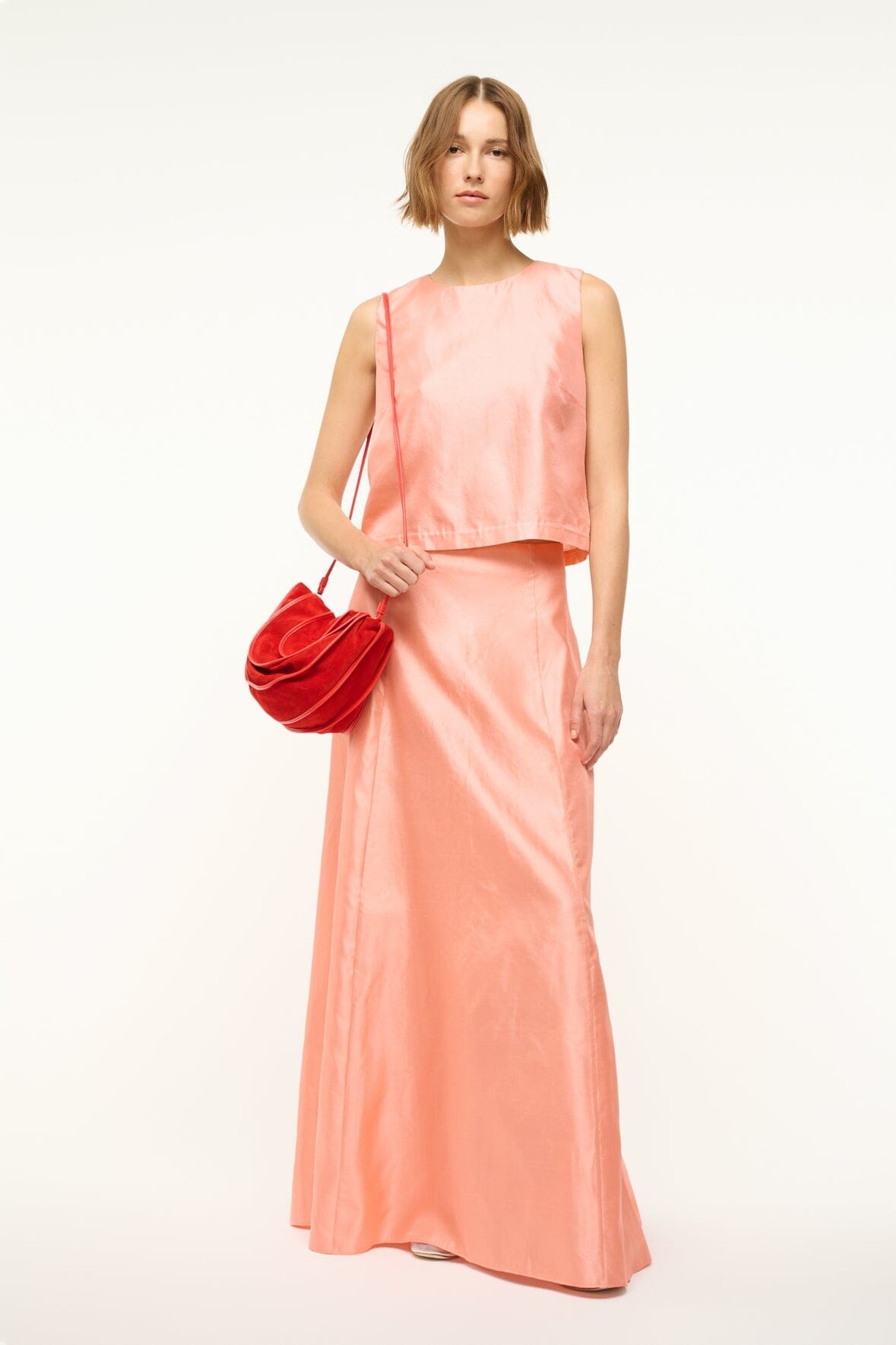 STAUD CASSIA SILK TOP CARNATION - 3