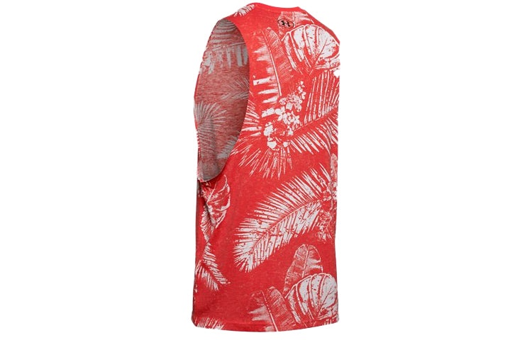 Under Armour Project Rock Aloha Camo Tank Top 'Red' 1351590-608 - 2