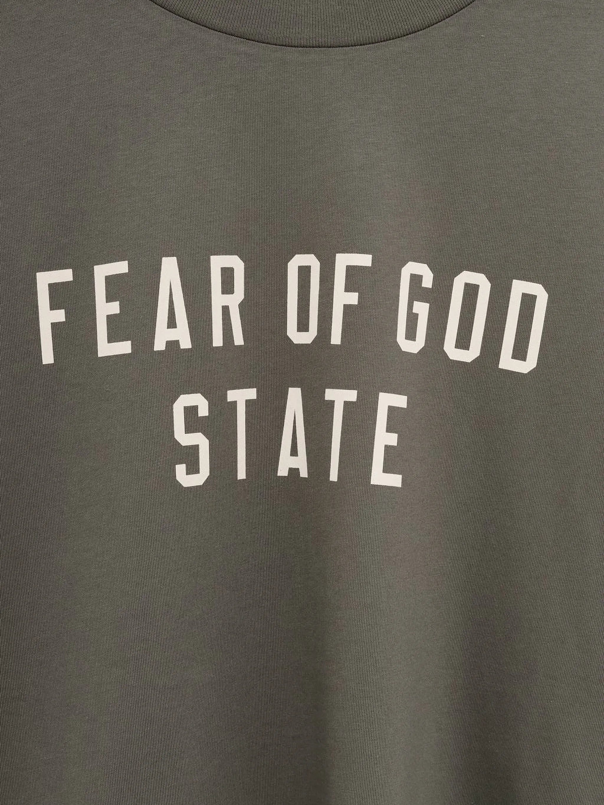 Fear Of God Essentials Lettering T-shirt - 2