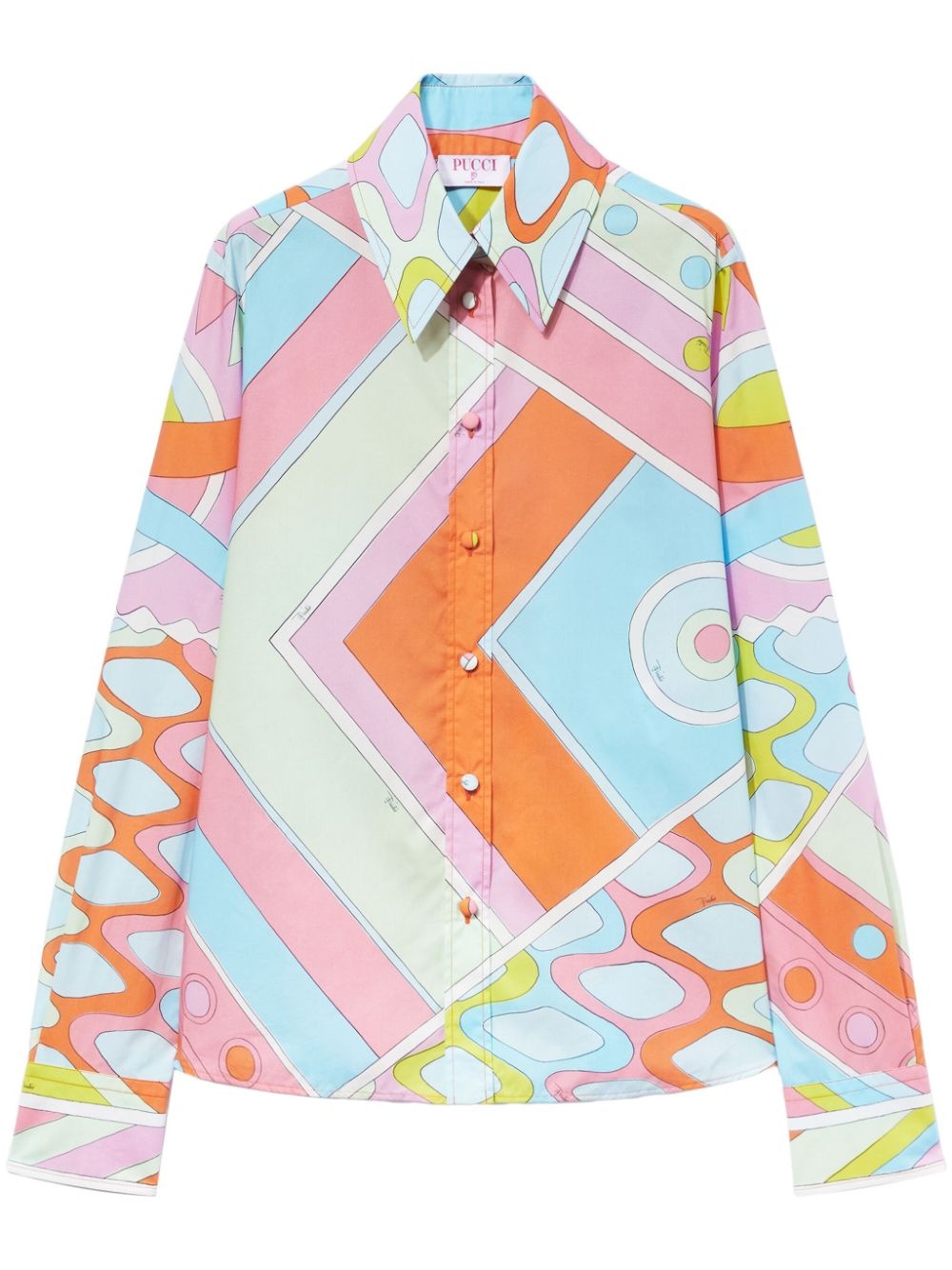 Vivara-print cotton shirt - 1