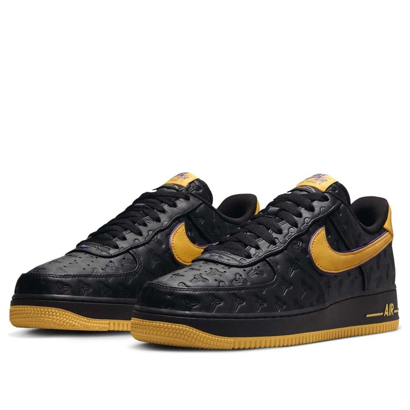 Nike x Kobe Bryant Air Force 1 Low 'Lakers Away' HV5122-001 - 4