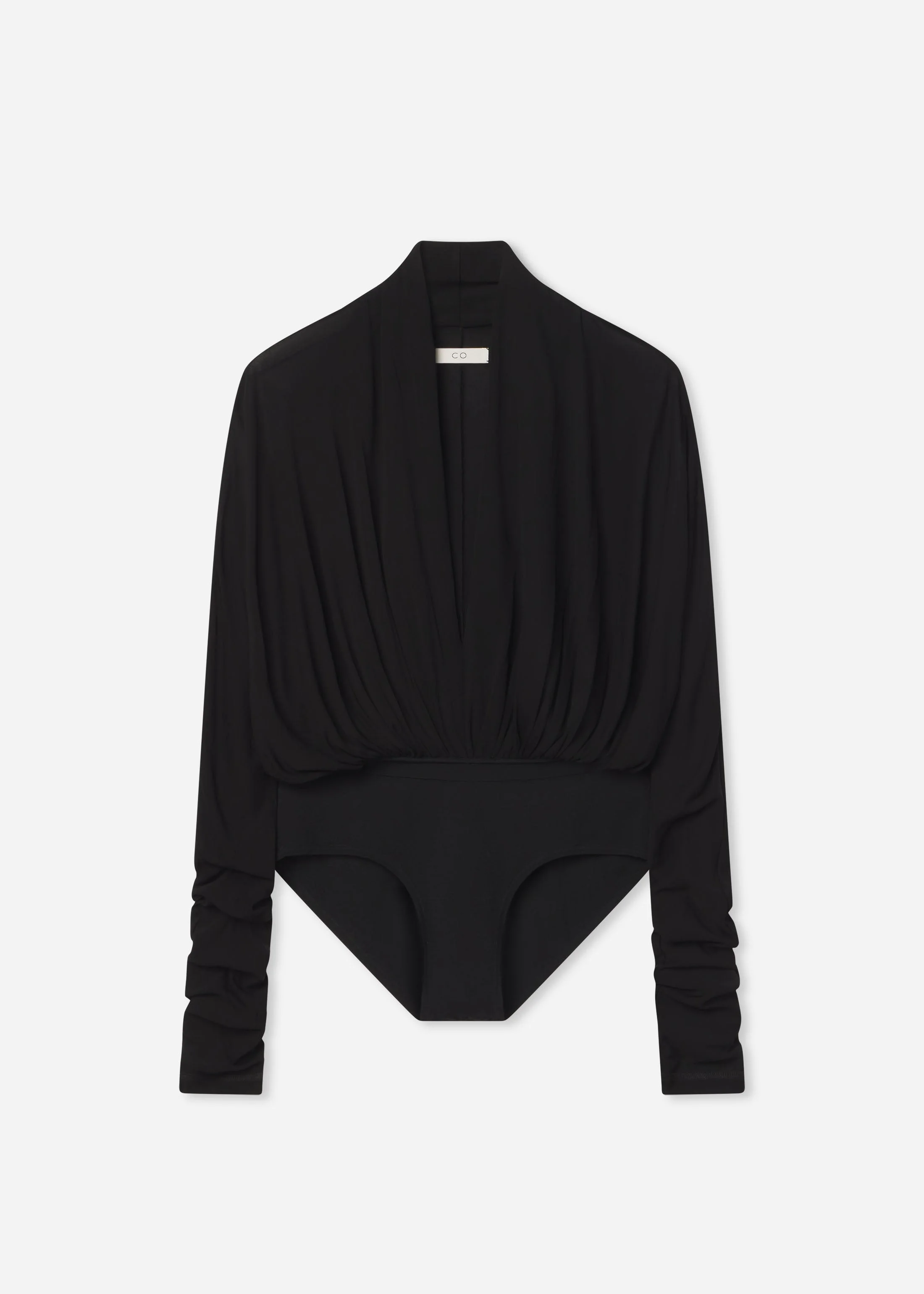 Gathered Bodysuit in Jersey - 1