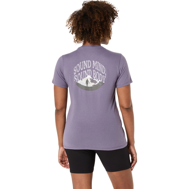 Asics WOMEN'S ASICS NATURE V-NECK SHORT SLEEVE TEE outlook