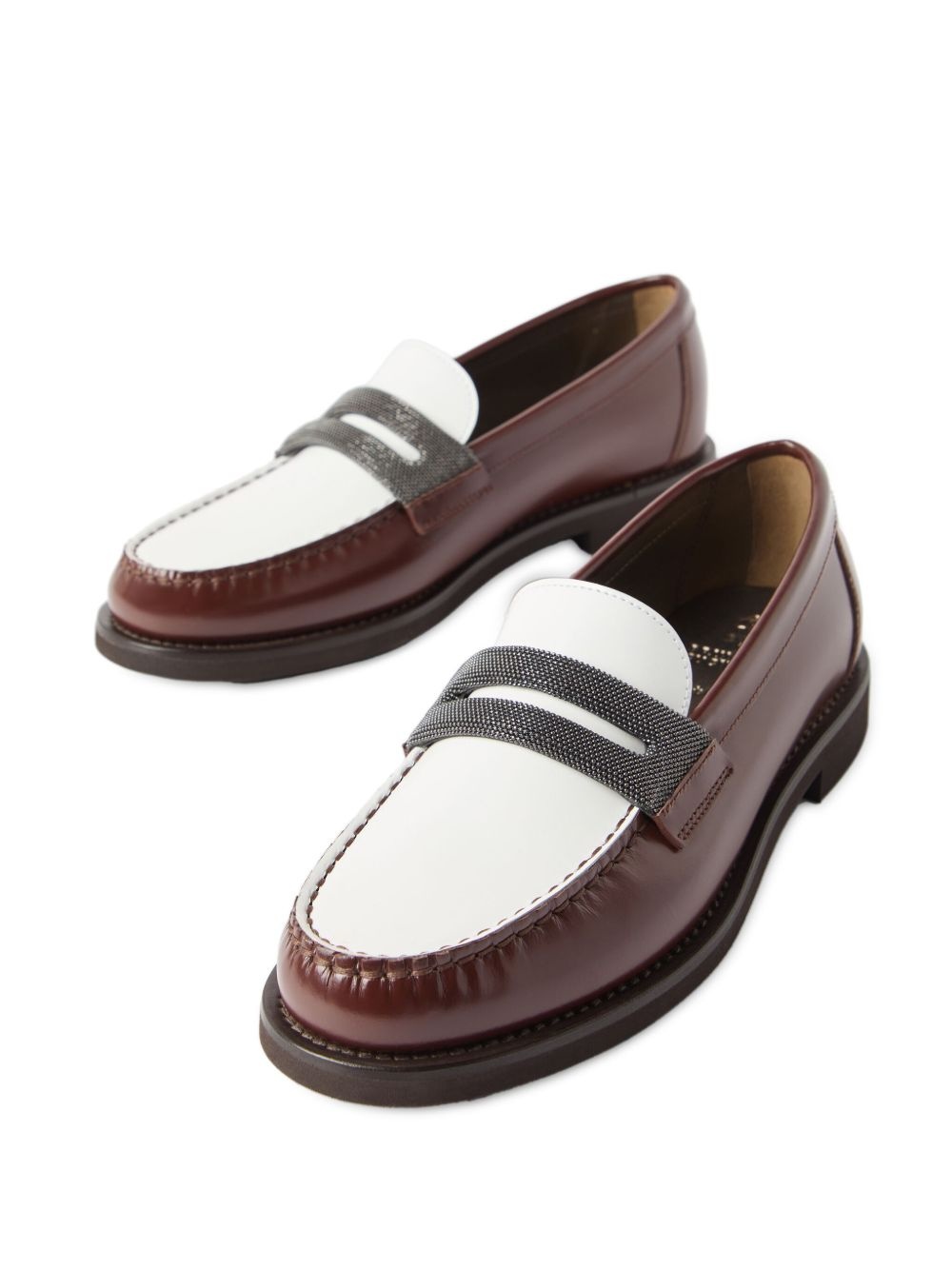 leather loafers - 4
