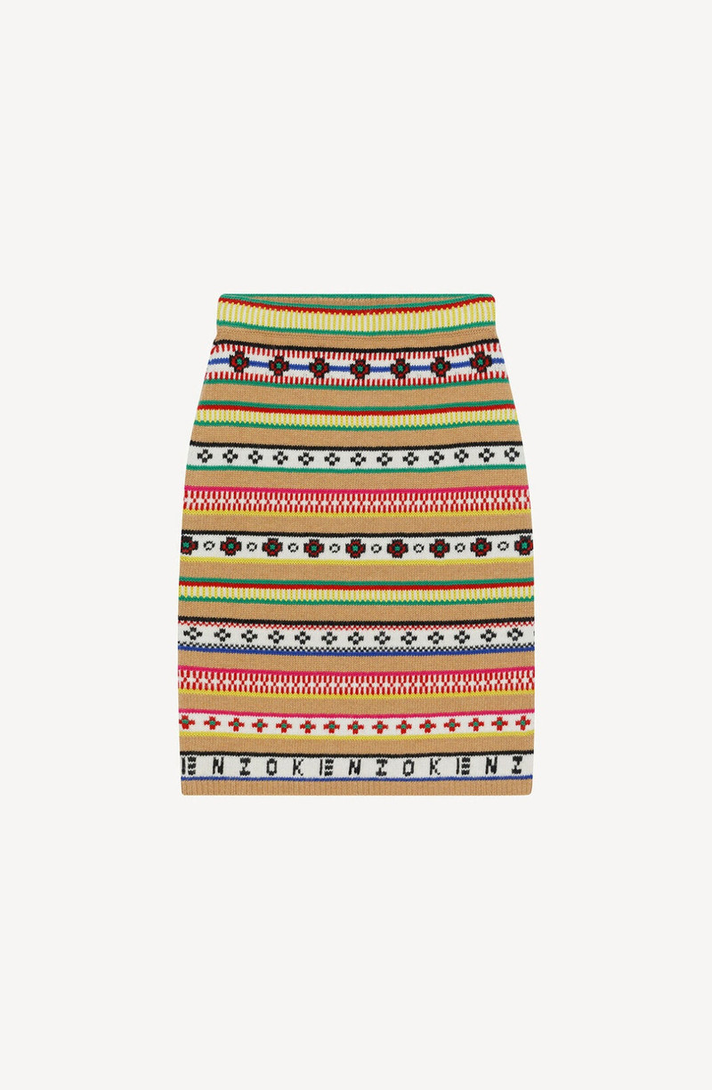 'Fairisle' jacquard skirt 1