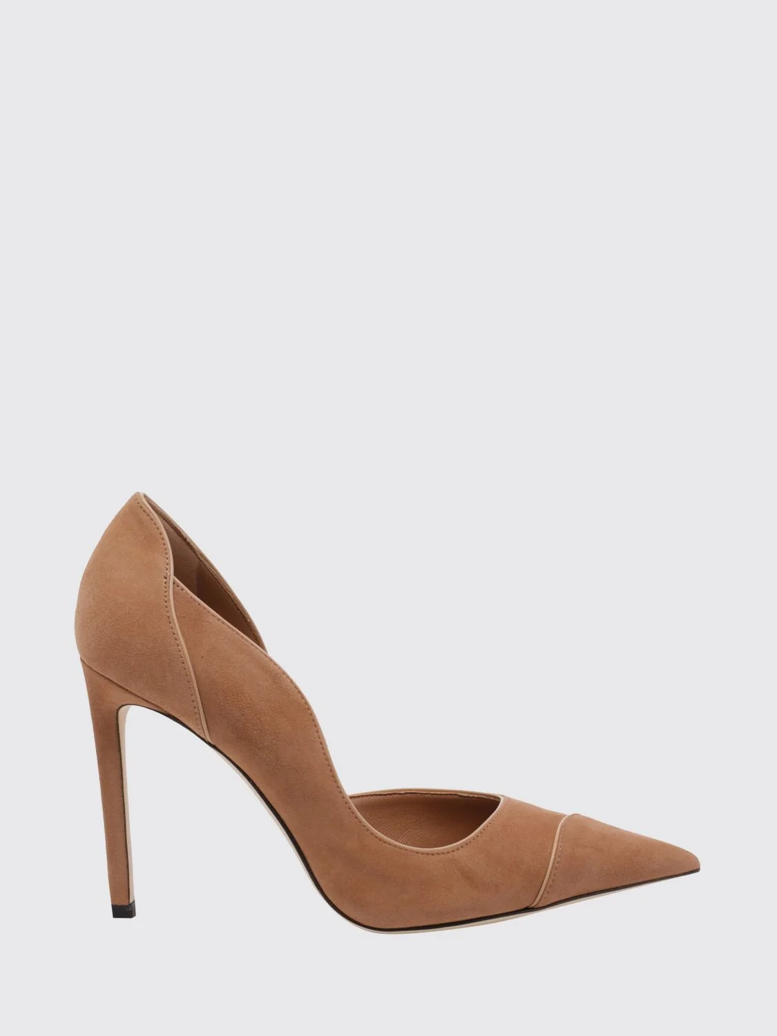JIMMY CHOO Brigitte High-Heeled Suede Court Shoes - 1