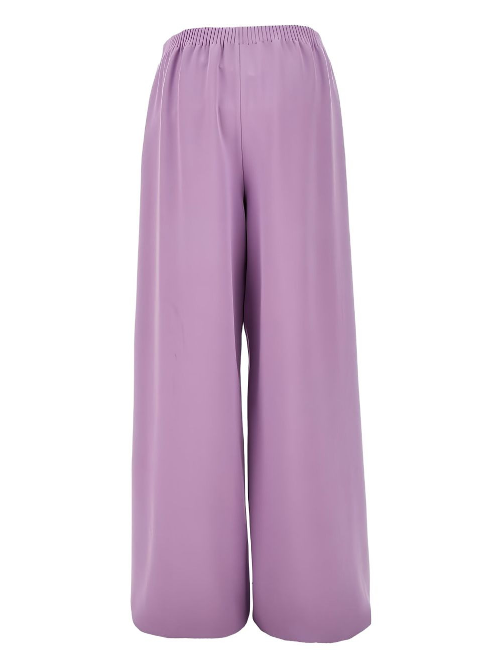 silk flared trousers - 2