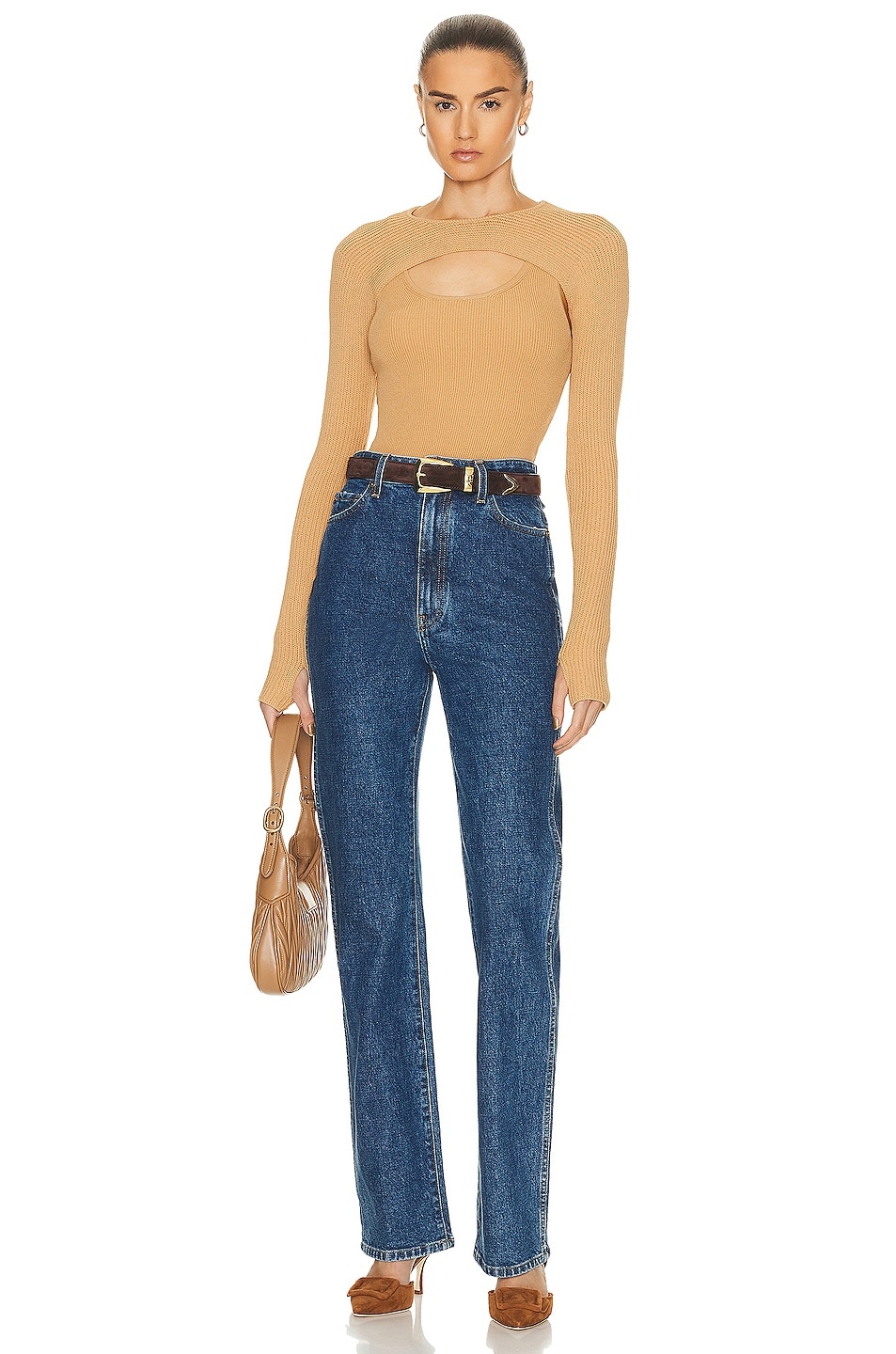 The Danielle Stretch Jean in Montgomery– KHAITE