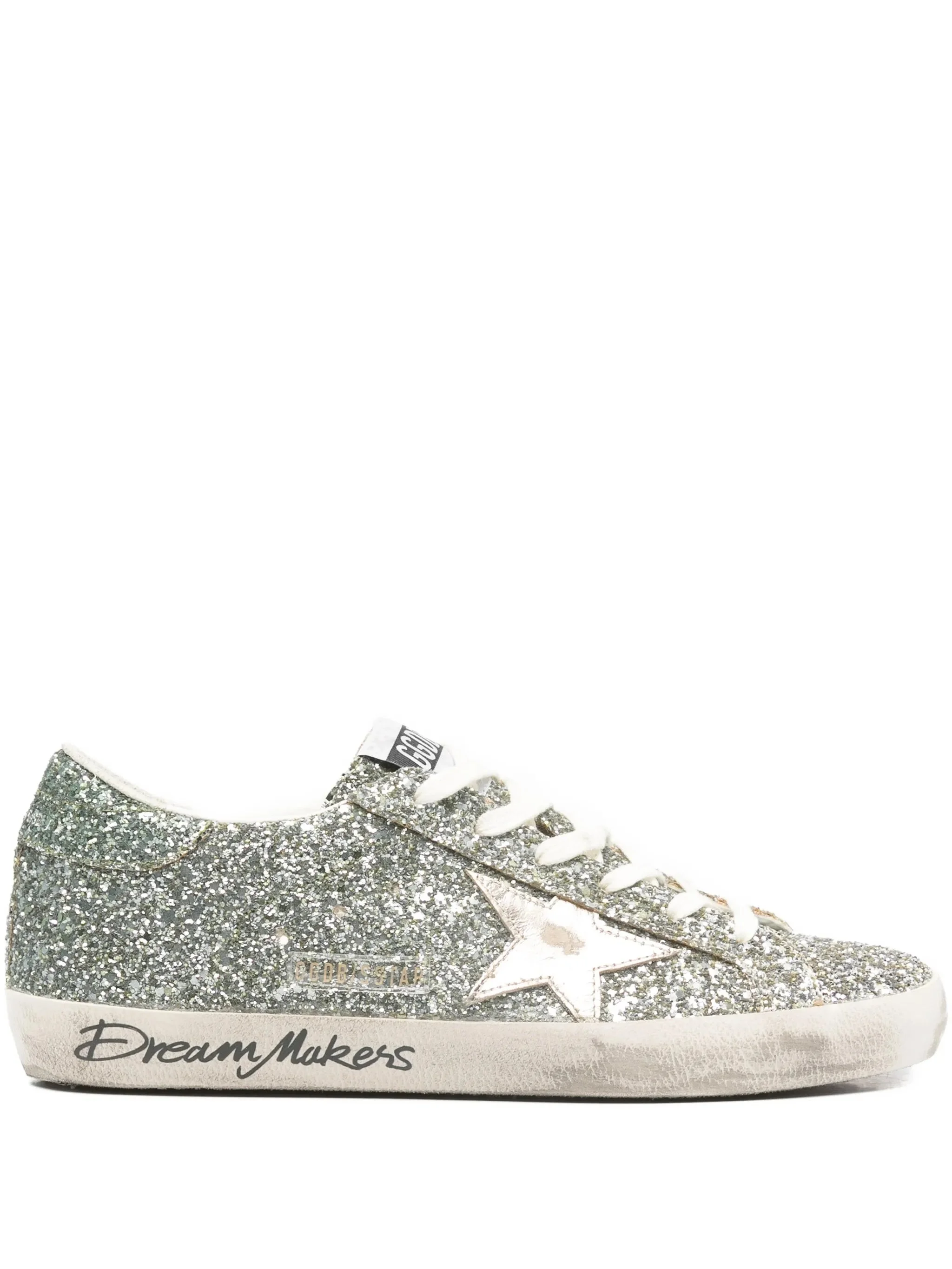 Golden Goose Super-Star Glitter Sneakers - 1