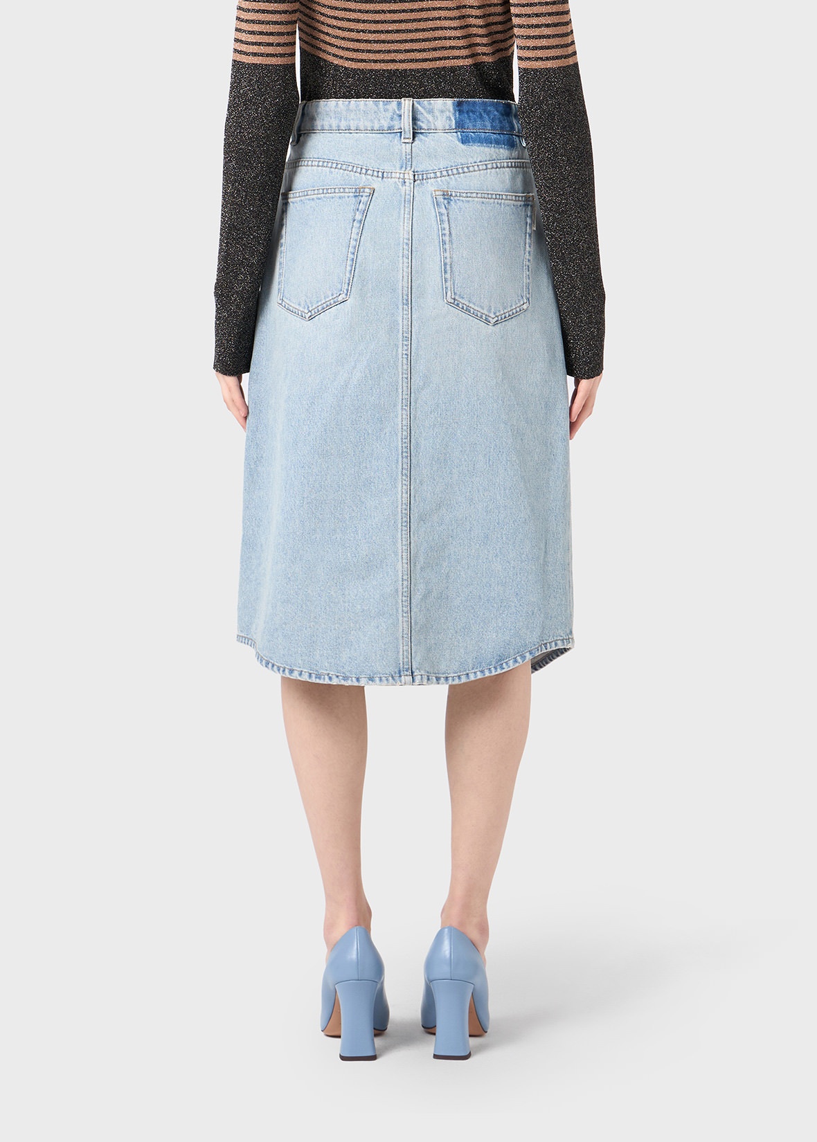 DENIM SKIRT - 4