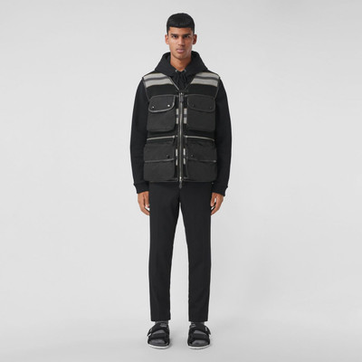 Burberry Striped Wool Gilet outlook