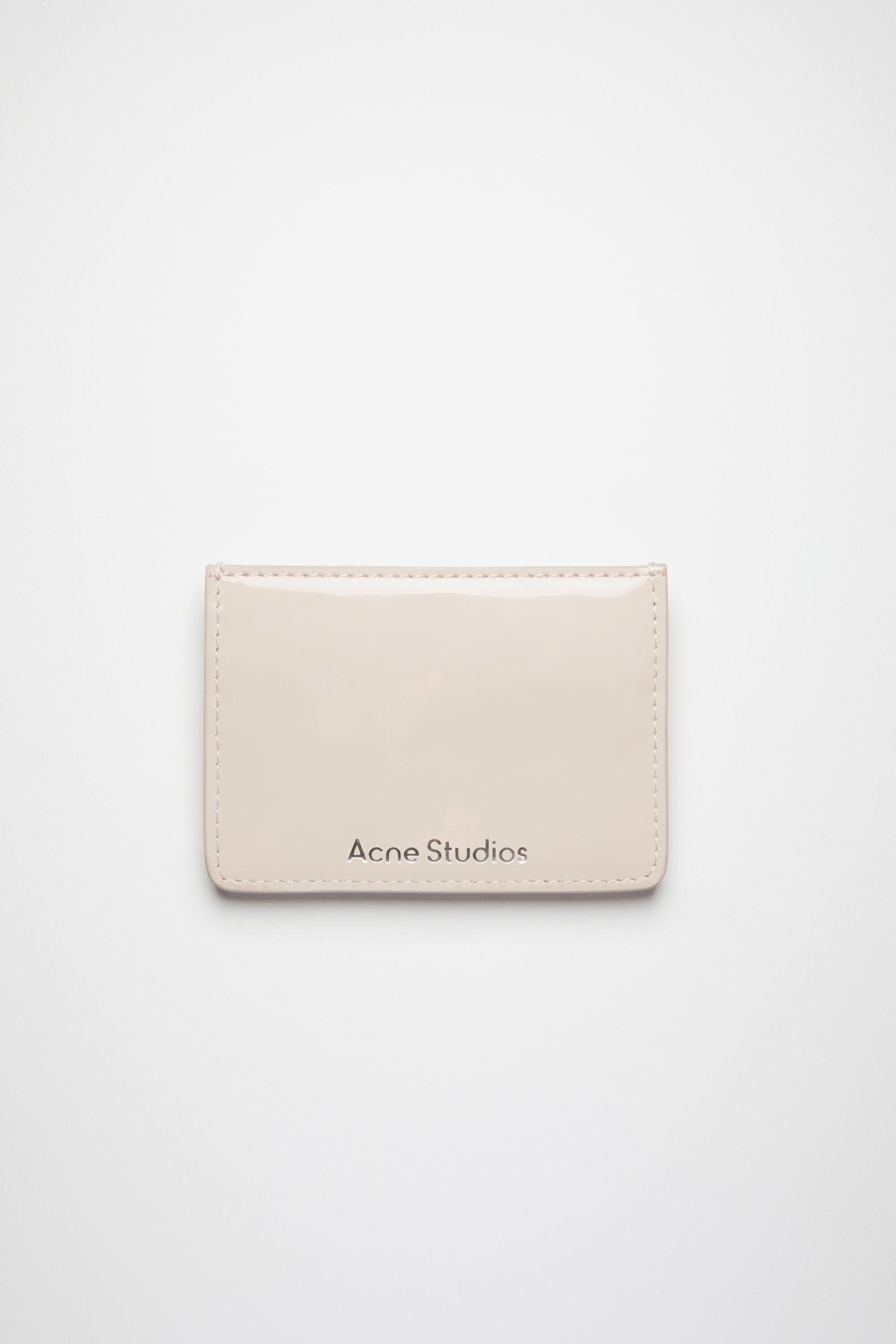 Face logo card holder - Light beige/purple - 4