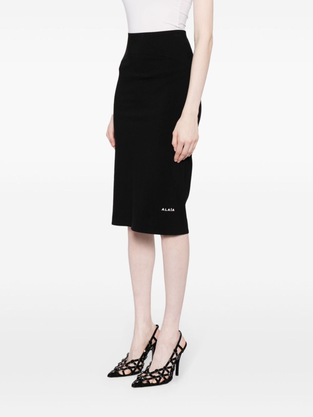 high-waist pencil skirt - 3