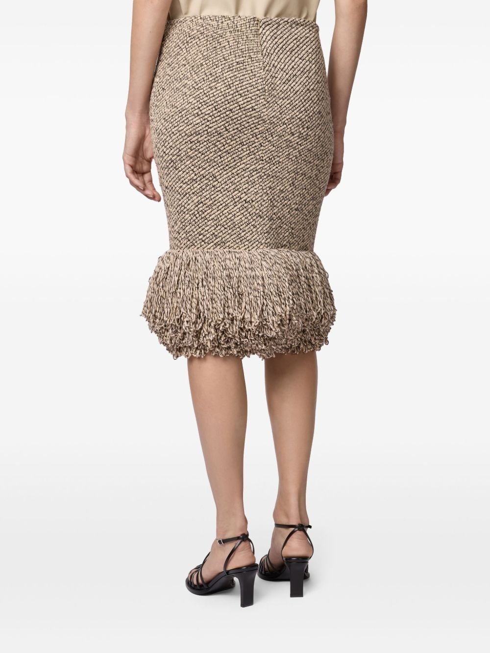 knitted midi skirt - 4