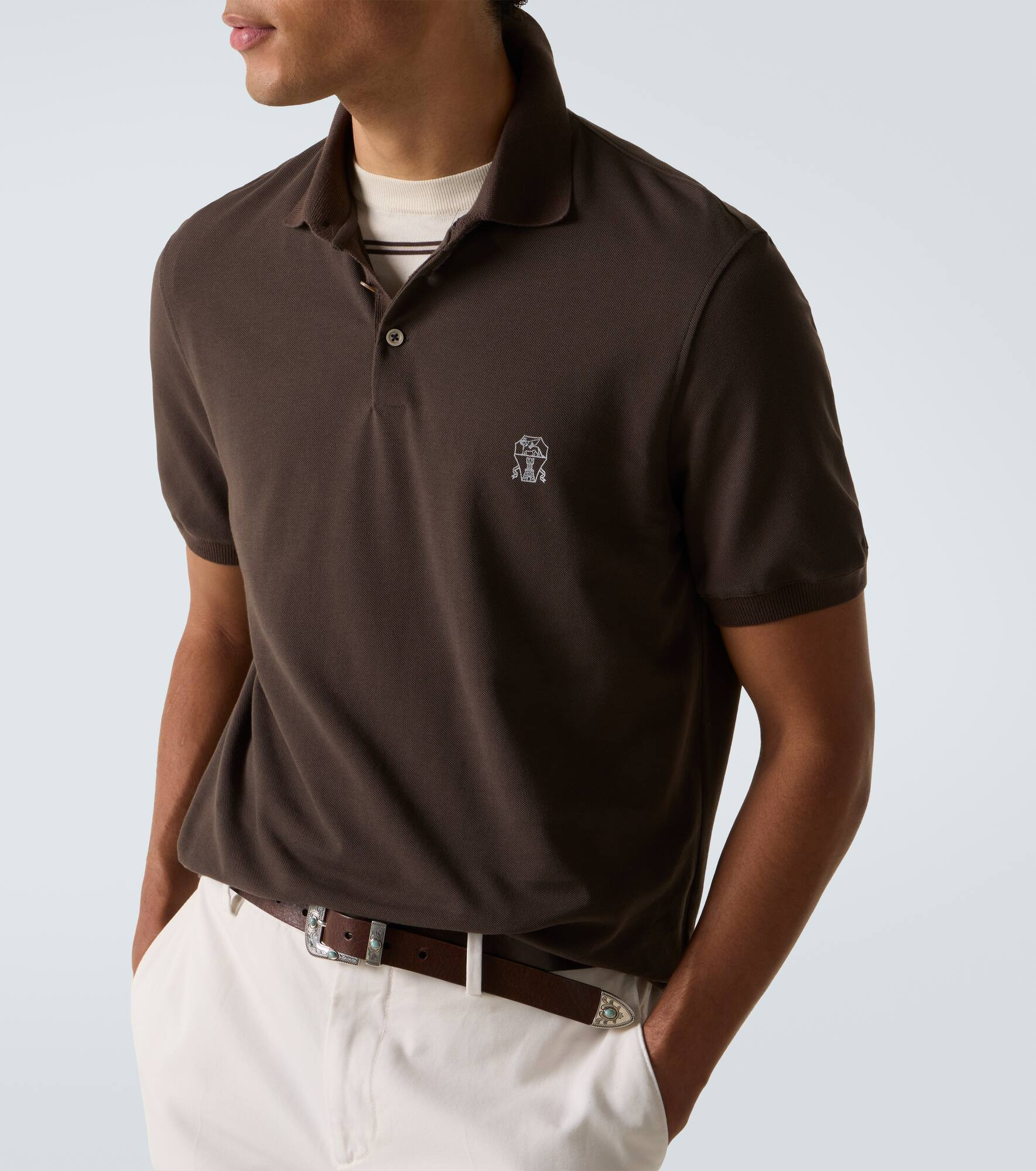 Cotton polo shirt - 5