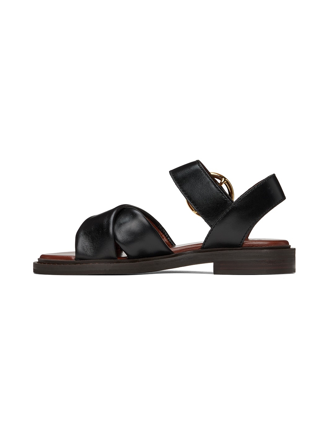 Black Lyna Sandals - 3