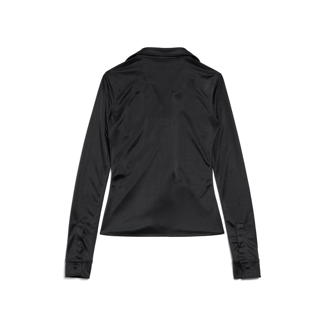 Women's Lace-up Shirt in Black - 6
