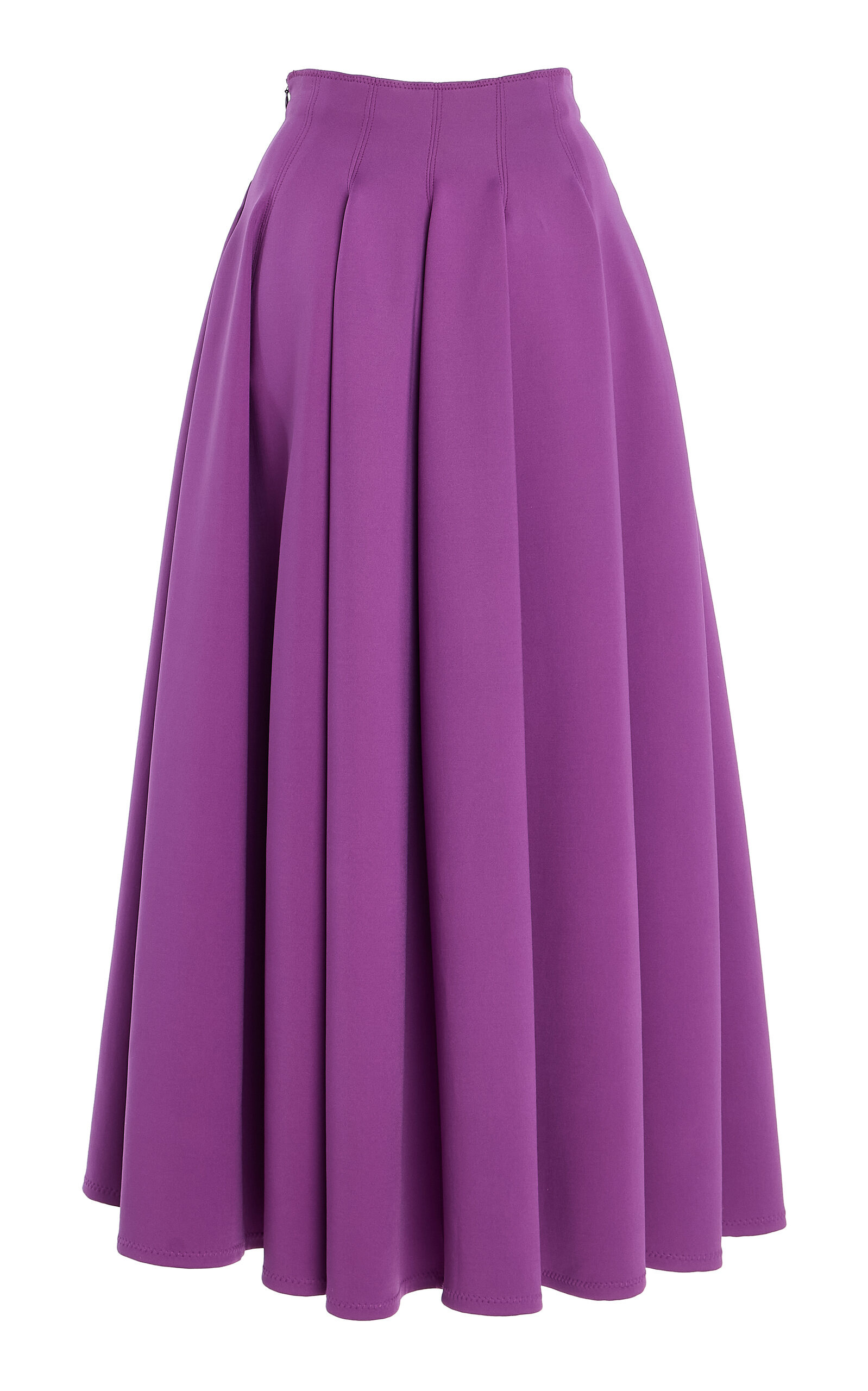 Rea High Waist Midi Skirt purple - 3