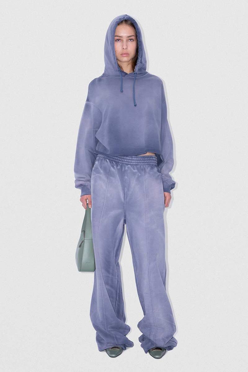 BY FAR MYLO PANTS STORM BLUE OVERDYE COTTON outlook