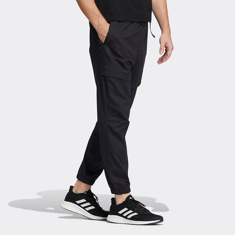 Men's adidas Breathable Running Sports Pants/Trousers/Joggers Black HE9895 - 5