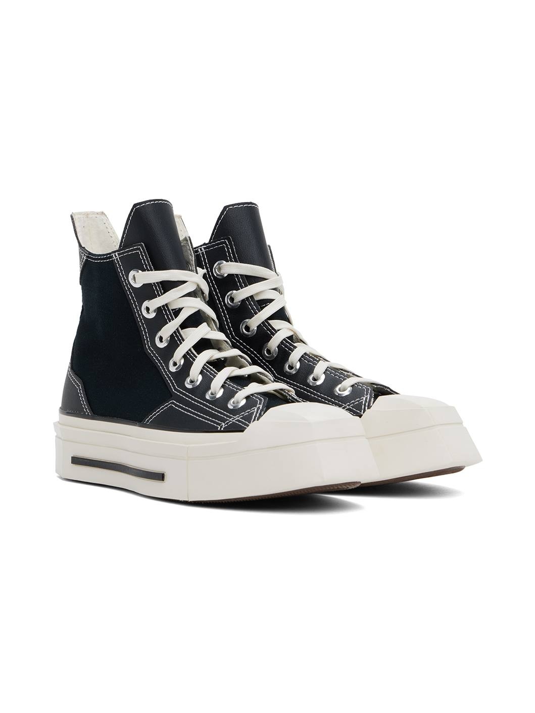 Black Chuck 70 De Luxe Squared High Top Sneakers - 4