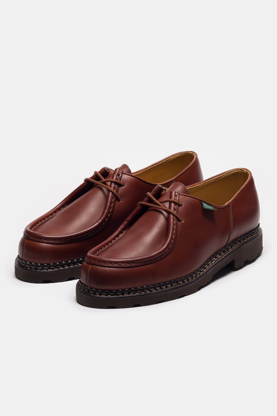 Michael Moc Lace-Up Shoe in Maroon - 3