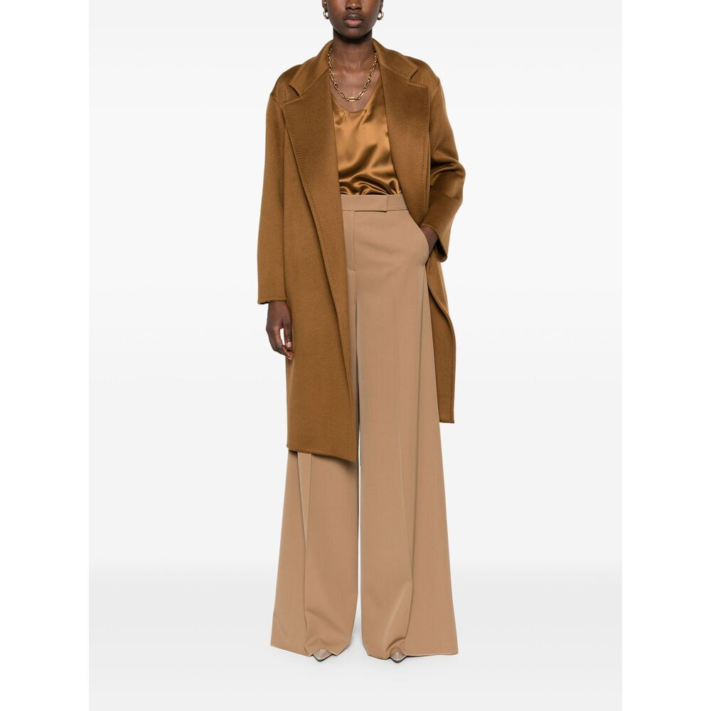Max Mara Brown Coats - Single Breasted Coats Women - 3