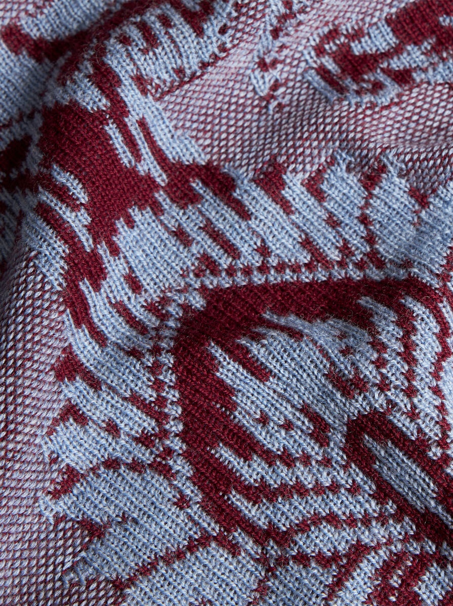 WOOL JACQUARD SWEATER - 7