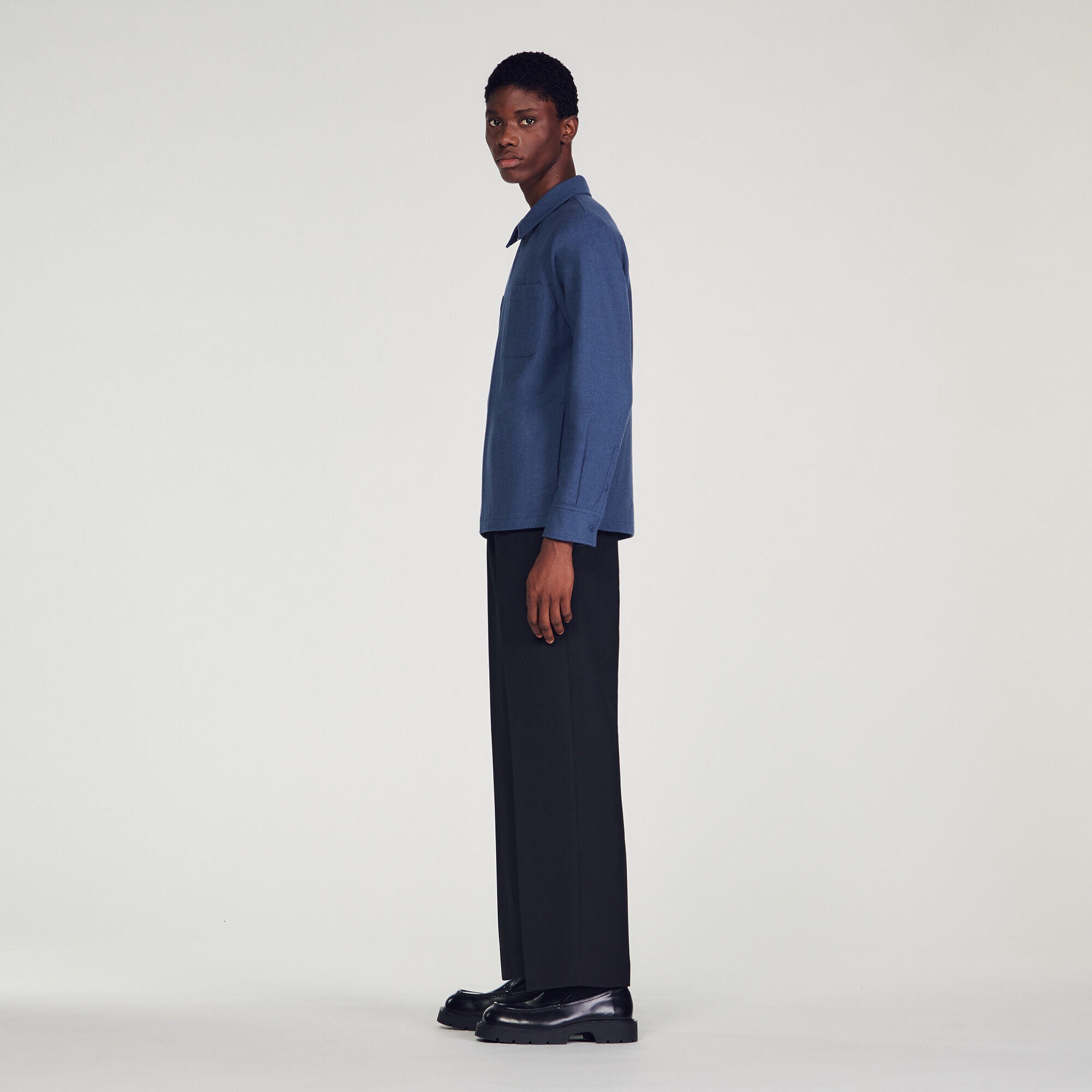 WOOL OVERSHIRT - 7