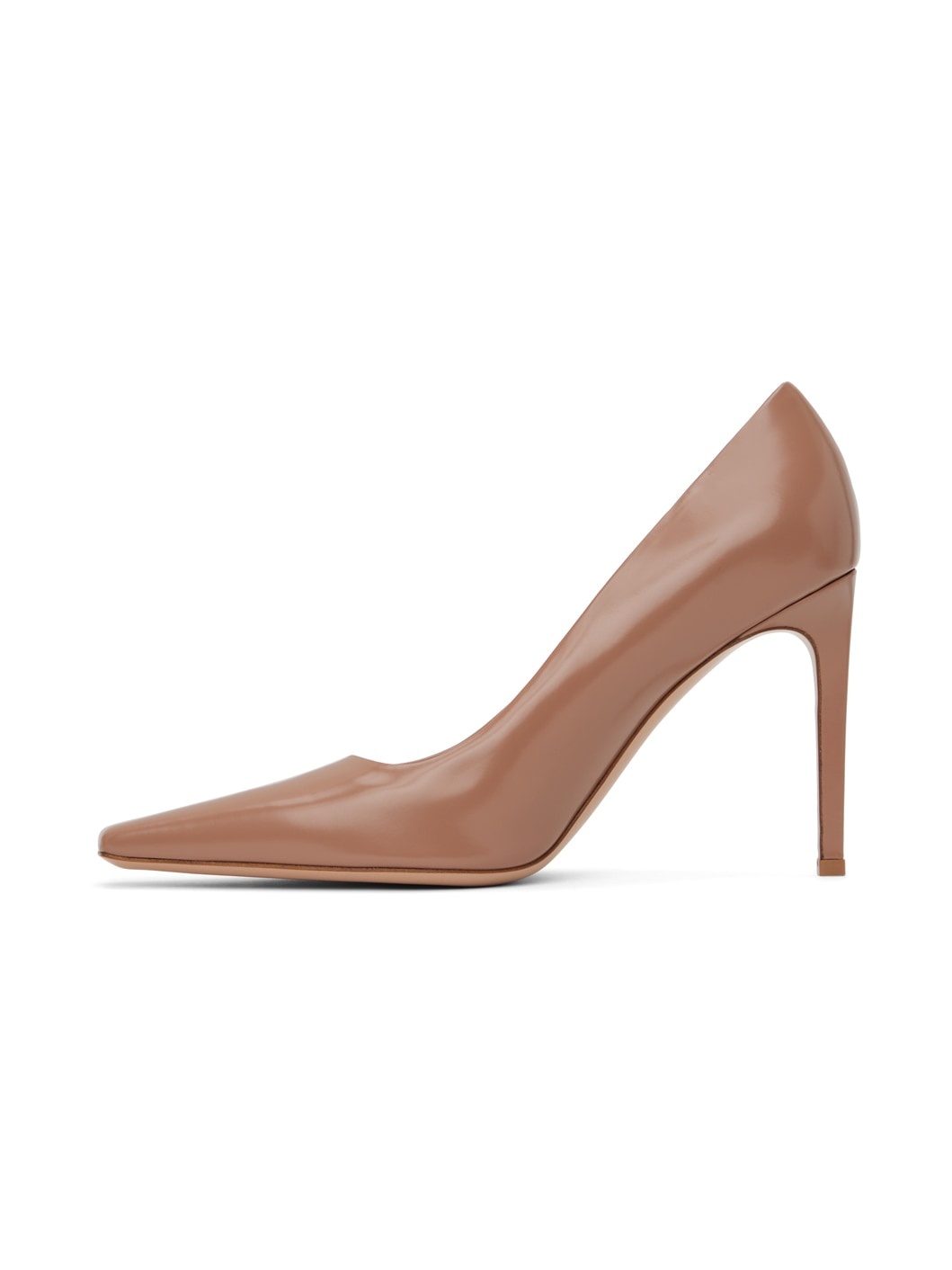 Beige Gianvito 85 Pump Heels - 3